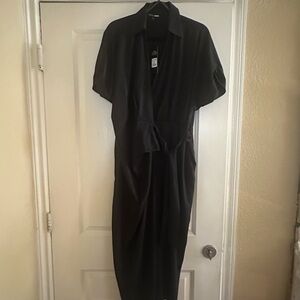 Fashion Nova Classic Black long Dress